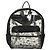 Zaino PVC BACK TO SCHOOL Chrome Hearts in pelle vinilica nera Auth 134876SAM - vista 13