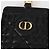 Pochette in pelle Canage Christian Dior Blu Rosso Nero Auth 134892SAM - vista 22