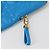 Pochette in pelle Canage Christian Dior Blu Rosso Nero Auth 134892SAM - vista 8