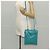 PRADA Borsa a Mano in Pelle 2 in 1 Verde Argento Auth 135405SAM - vista 28