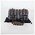 Borsa a Spalla con Catena CHANEL Tweed Blu Oro CC Auth 134856SM D'oro - vista 12