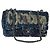 Borsa a Spalla CHANEL Paillettes Blu Argento CC Auth 138088SM