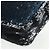 Borsa a Spalla CHANEL Paillettes Blu Argento CC Auth 138088SM - vista 18