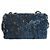 Borsa a Spalla CHANEL Paillettes Blu Argento CC Auth 138088SM - vista 2