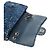 Borsa a Spalla CHANEL Paillettes Blu Argento CC Auth 138088SM - vista 20