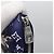 LOUIS VUITTON Bandana Monogram Pouch HIGH 5 Bianco Blu M81410 LV Auth 142343SAM - vista 8