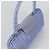 Borsa a mano Gancini in rattan viola e oro Auth 141146SAV di Salvatore Ferragamo - vista 6