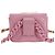 CHANEL Borsa a Spalla Matelassé in Pelle di Agnello Rosa Oro CC Auth 140756SAM D'oro - vista 2