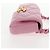 CHANEL Borsa a Spalla Matelassé in Pelle di Agnello Rosa Oro CC Auth 140756SAM D'oro - vista 4