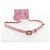 CHANEL Borsa a Spalla Matelassé in Pelle di Agnello Rosa Oro CC Auth 140756SAM D'oro - vista 7