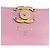 CHANEL Borsa a Spalla Matelassé in Pelle di Agnello Rosa Oro CC Auth 140756SAM D'oro - vista 8
