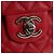 Borsa a spalla a catena CHANEL in pelle caviar rossa con CC argento Auth 139978SM Rosso - vista 19