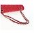 Borsa a spalla a catena CHANEL in pelle caviar rossa con CC argento Auth 139978SM Rosso - vista 7
