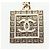 Llave CHANEL de metal dorado CC Auth 139035SAM - vista 3