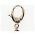 Llave CHANEL de metal dorado CC Auth 139035SAM - vista 5
