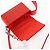 LOUIS VUITTON Micro Steamer Bolsa de Hombro de Cuero Roja M23837 LV Auth 137151SM - vista 21