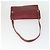 Borsa a mano Christian Dior in pelle 2 pezzi Bordeaux Beige Auth fm5166 - vista 5