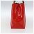 LOUIS VUITTON Bolso de Mano Monogram Vernis Reade PM Rojo M91088 Auth LV 170927 Roja - vista 5