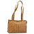 Borsa Tote Vicetos Logogram MCM in PVC Marrone Oro Auth gh1948 D'oro