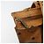 Borsa Tote Vicetos Logogram MCM in PVC Marrone Oro Auth gh1948 D'oro - vista 10