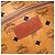 Borsa Tote Vicetos Logogram MCM in PVC Marrone Oro Auth gh1948 D'oro - vista 17