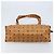 Borsa Tote Vicetos Logogram MCM in PVC Marrone Oro Auth gh1948 D'oro - vista 5