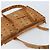 Borsa Tote Vicetos Logogram MCM in PVC Marrone Oro Auth gh1948 D'oro - vista 6
