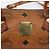 Borsa Boston Mini Logogram Vicetos MCM in pelle PVC 2 in 1 marrone oro Auth LNZ803 D'oro - vista 12