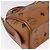 Borsa Boston Mini Logogram Vicetos MCM in pelle PVC 2 in 1 marrone oro Auth LNZ803 D'oro - vista 16