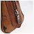 Borsa Boston Mini Logogram Vicetos MCM in pelle PVC 2 in 1 marrone oro Auth LNZ803 D'oro - vista 20