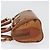 Borsa Boston Mini Logogram Vicetos MCM in pelle PVC 2 in 1 marrone oro Auth LNZ803 D'oro - vista 4