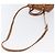 Borsa Boston Mini Logogram Vicetos MCM in pelle PVC 2 in 1 marrone oro Auth LNZ803 D'oro - vista 8