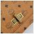Borsa a Spalla MCM Vicetos Logogram in Pelle PVC Marrone Oro Auth gh1946 D'oro - vista 10