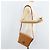 Borsa a Spalla MCM Vicetos Logogram in Pelle PVC Marrone Oro Auth gh1946 D'oro - vista 22