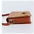 Borsa a Spalla MCM Vicetos Logogram in Pelle PVC Marrone Oro Auth gh1946 D'oro - vista 4