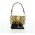 Borsa a spalla mini secchiello in pelle FENDI FENDACE oro Auth ARZ750SM D'oro - vista 12