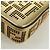 Borsa a spalla mini secchiello in pelle FENDI FENDACE oro Auth ARZ750SM D'oro - vista 18