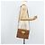 Borsa a Spalla Gancini in Pelle Marrone Oro Salvatore Ferragamo Auth gh1940 D'oro - vista 23