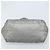 CHANEL Borsa a Mano Cococoon in Nylon Argento CC Auth bs34163 - vista 5