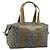 Saint Laurent Borsa Tote in PVC Canvas Grigio Auth bs34002 Marrone