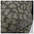 Saint Laurent Borsa Tote in PVC Canvas Grigio Auth bs34002 Marrone - vista 9