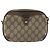 Borsa Sherry Line GG Supreme Web di GUCCI in PVC beige e oro 89 02 066 Auth LNZ667 - vista 13