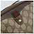 Borsa Sherry Line GG Supreme Web di GUCCI in PVC beige e oro 89 02 066 Auth LNZ667 - vista 17