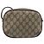 Borsa Sherry Line GG Supreme Web di GUCCI in PVC beige e oro 89 02 066 Auth LNZ667 - vista 2