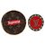 LOUIS VUITTON Spilla Pin Monogramma LVxSupreme 2 Set Rosso LV Auth 128511SAM