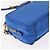 Borsa a Spalla PRADA Nylon Blu Oro Auth 150608A D'oro - vista 15