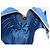 Borsa a Spalla PRADA Nylon Blu Oro Auth 150608A D'oro - vista 20