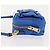 Borsa a Spalla PRADA Nylon Blu Oro Auth 150608A D'oro - vista 4