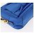 Borsa a Spalla PRADA Nylon Blu Oro Auth 150608A D'oro - vista 9