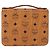 Borsa a Spalla MCM Logogram Vicetos in Pelle PVC Marrone Oro Auth 152173A D'oro - vista 2